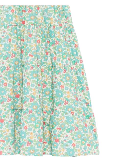 Green cotton dress for girls MC2 SAINT BARTH | JME00104036H/DELVERDE